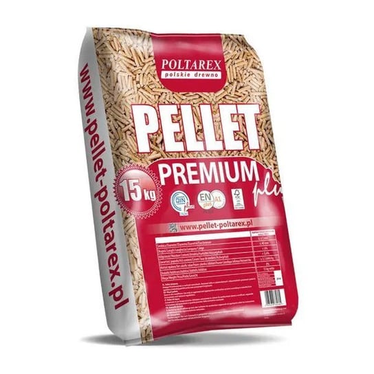 Pellet Drzewny Poltarex Premium Plus  15 Kg Poltarex