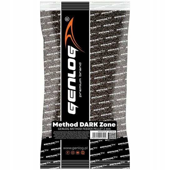 Pellet Zanętowy Feeder Genlog Method Dark Zone 1 Kg GENLOG