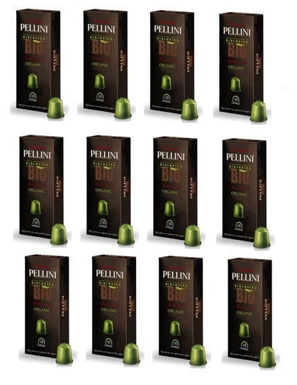 PELLINI BIO BIOLOGICA  - Kapsułki Do Ekspresów Nespresso - zestaw 12x10szt Pellini