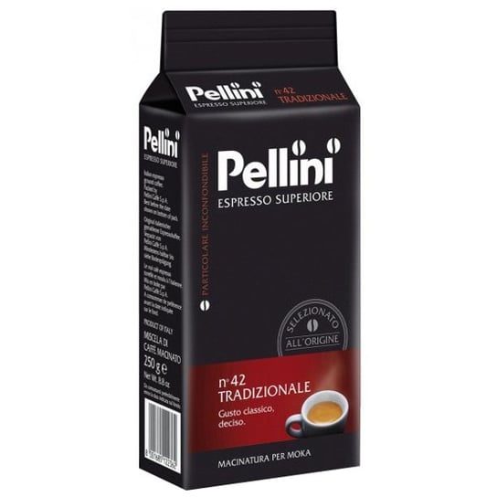 Pellini, kawa mielona Espresso Superiore No 42 Tradizionale, 250 g Pellini