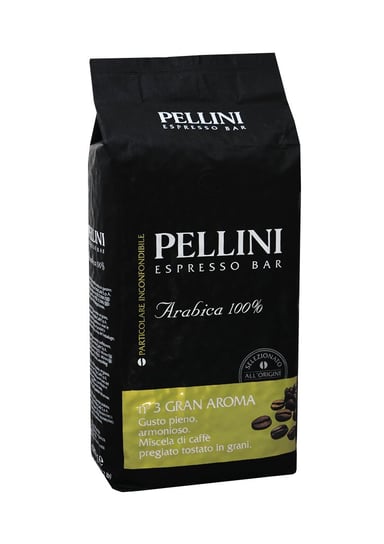 Pellini, kawa ziarnista Gran Aroma 100% Arabica, 1 kg Pellini