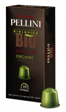 Pellini Organic Bio 10szt system Nespresso Pellini