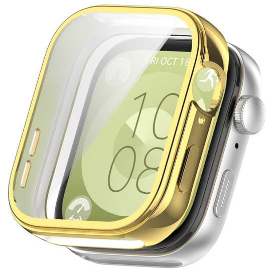 Pełne etui ochronne 360° Vanfone do Huawei Watch Fit 3, złoty Vanfone