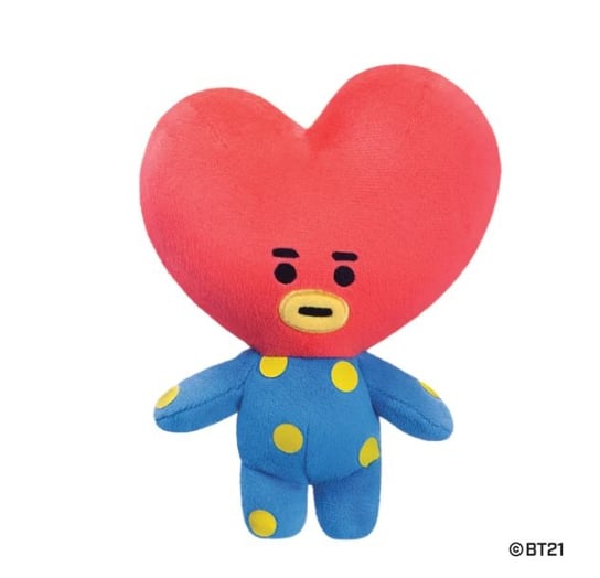 Peluche Bt21 Tata 18 Cm Grupo Erik