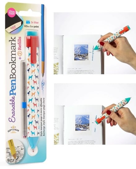 Pen Boomkark, Zakładka długopis+ Wkłady Psy Pen Thinking Gifts