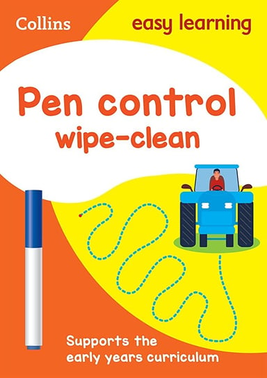 Pen Control Age 3-5 Wipe Clean Activity Book Opracowanie zbiorowe