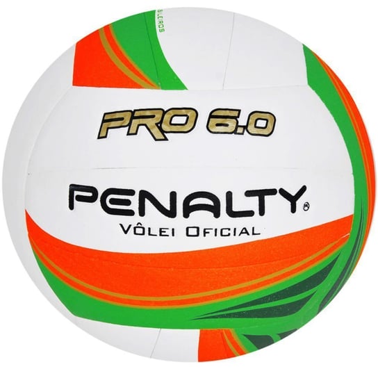 Penalty, Piłka siatkowa, Pro V 5,  biało-pomarańczowa, rozmiar uniwersalny Penalty