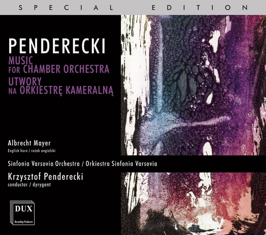 Penderecki: Music For Chamber Orchestra Sinfonia Varsovia