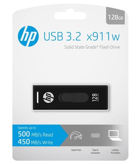 Pendrive 128GB HP USB 3.2 USB HPFD911W-128 HP