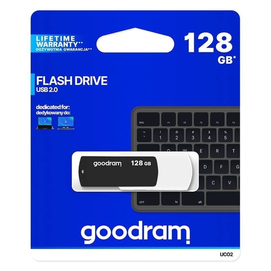 Pendrive 128GB USB 2.0 GOODRAM UCO2-1280KWR11 White-Black (20512958 ) GoodRam