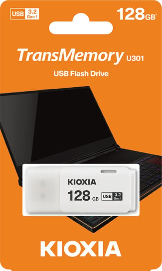Pendrive 128GB USB 3.2 KIOXIA Hayabusa U301 White (38527630 ) Kioxia