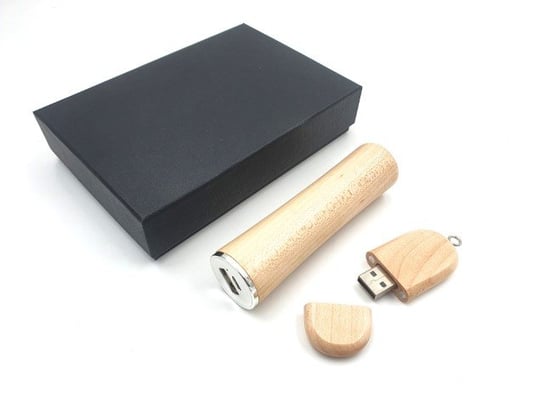 Pendrive 16GB i power bank 2600mAh w pudełku prezentowym Kemis - House of Gadgets