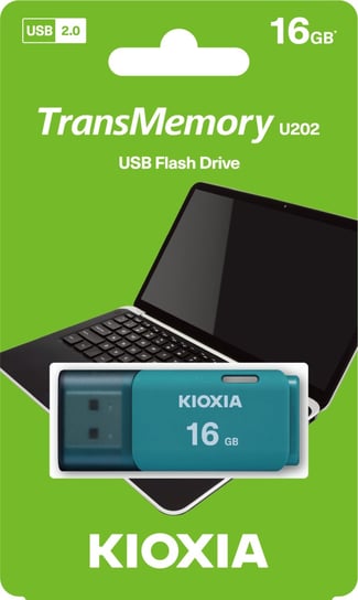 Pendrive 16GB USB 2.0 KIOXIA U202 Aqua PD16G20U202LKR Kioxia