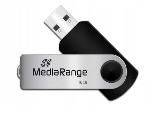 PENDRIVE 16GB USB 2.0 MEDIA RANGE Inna marka