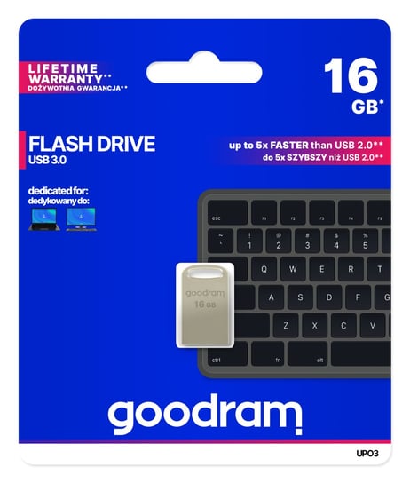 Pendrive 16GB USB 3.0 GOODRAM UPO3-0160S0R11 Silver (20961848 ) GoodRam