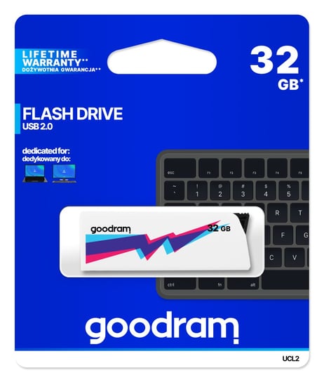 Pendrive 32GB USB 2.0 GOODRAM UCL2-0320W0R11 White (20138974 ) GoodRam