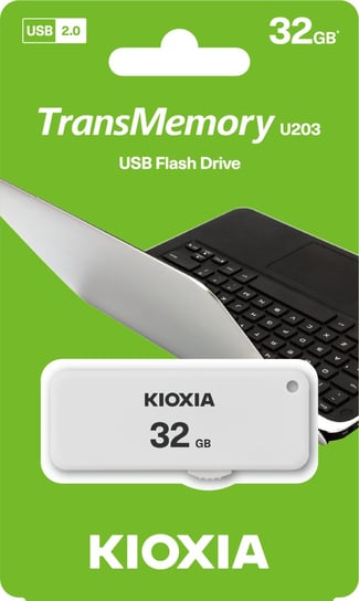 Pendrive 32GB USB 2.0 KIOXIA U203 White PD32G20U203WKR Kioxia