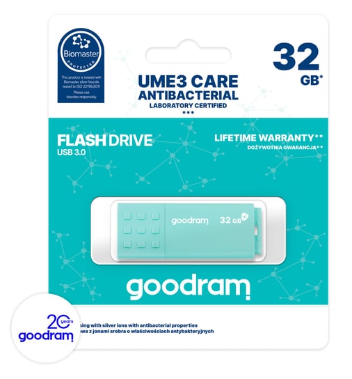 Pendrive 32GB USB 3.0 GOODRAM UME3 CARE UME3-0320CRR11 GoodRam