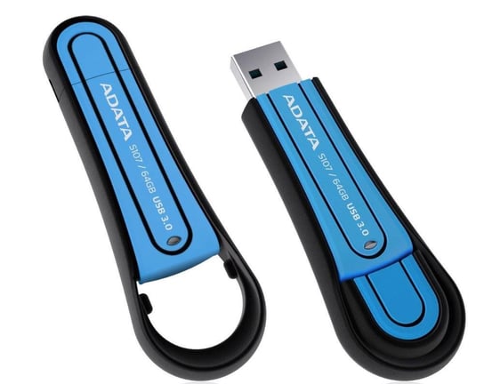Pendrive ADATA S107, 64GB, USB3.0, niebieski ADATA