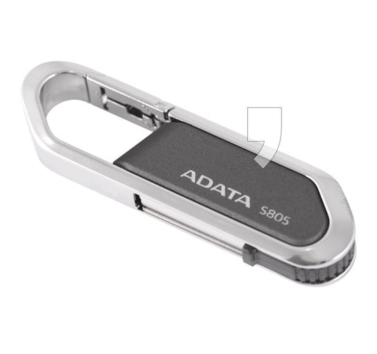 Pendrive Adata S805 16GB USB2.0 Graphite Aluminium ADATA