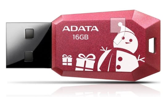 Pendrive ADATA UV100 AUV100F-16G-RRD Christmas Edition, 16 GB, USB 2.0 ADATA