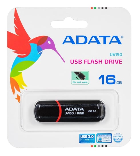 Pendrive ADATA UV150, 16GB, czarny ADATA