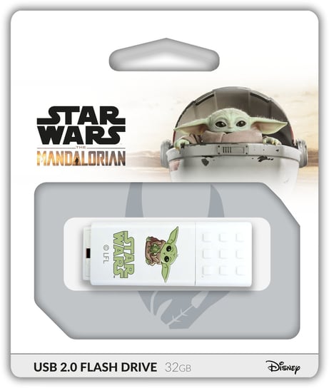 Pendrive Baby Yoda 010 32GB 2,0 Star Wars Biały Star Wars gwiezdne wojny