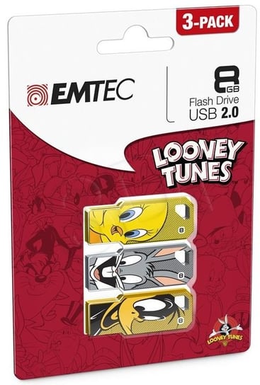 Pendrive EMTEC Looney Toons, 8 GB, USB 2.0 Emtec