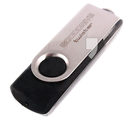 Pendrive GOODDRIVE 16GB USB 2.0 Twister czarny GoodRam