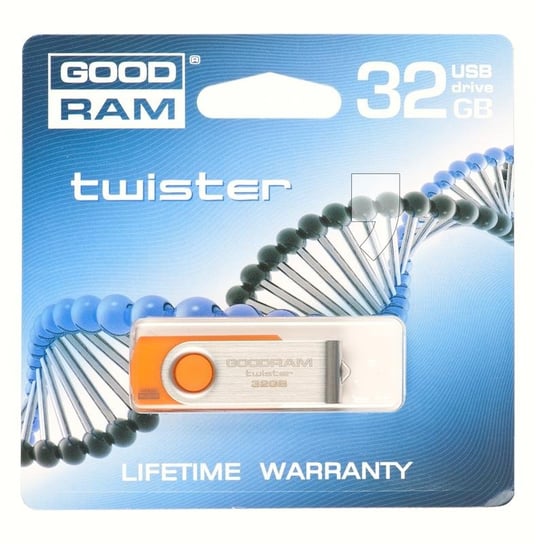Pendrive GOODDRIVE 32GB USB 2.0 Twister orange GoodRam
