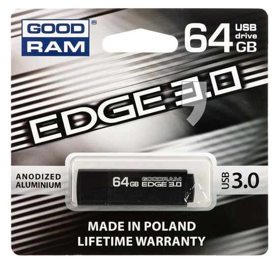 Pendrive GOODRAM 64GB USB 3.0 Edge Black GoodRam