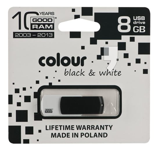Pendrive GOODRAM 8GB USB 2.0 black&white GoodRam