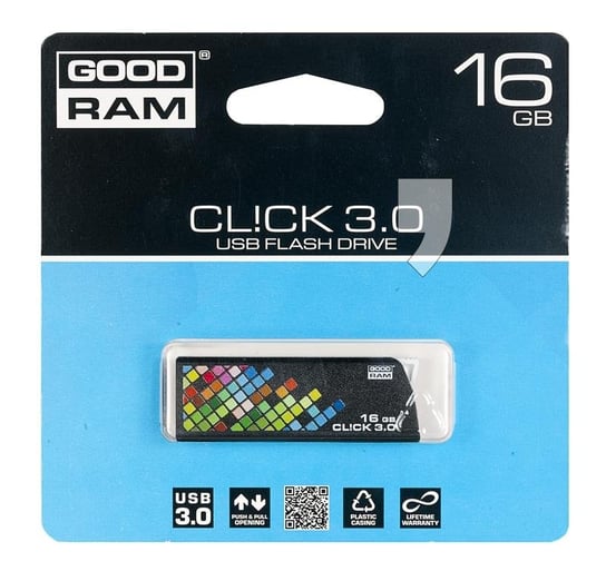 Pendrive GOODRAM Cl!ck, 16 GB, USB 3.0 GoodRam