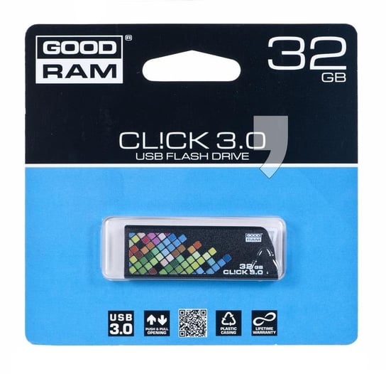 Pendrive GOODRAM Cl!ck, 32 GB, USB 3.0 GoodRam