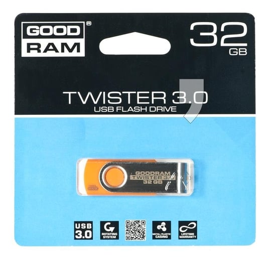Pendrive GOODRAM Twister, 32 GB, USB 3.0 GoodRam