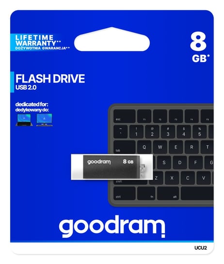 Pendrive GOODRAM UCU2, 8 GB, USB 2.0 GoodRam