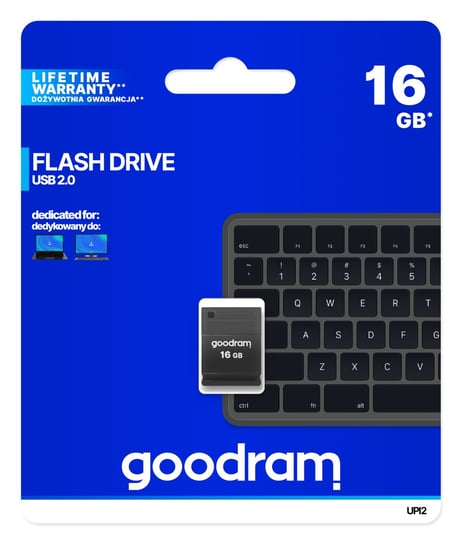 Pendrive GOODRAM UPI2 Piccolo, 16 GB, USB 2.0 GoodRam