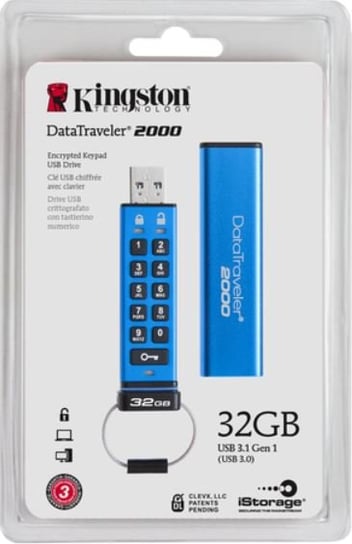 Pendrive KINGSTON DataTraveler 2000, 32 GB, USB 3.0 Kingston