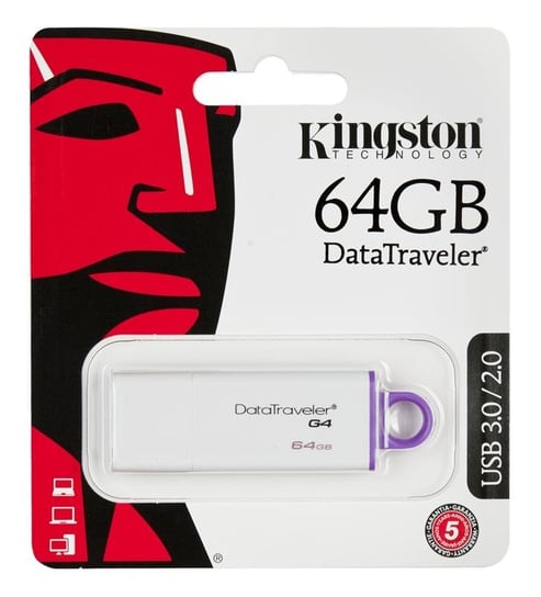 Pendrive KINGSTON DataTraveler G4 DTIG4/64GB, 64 GB, USB 3.0 Kingston