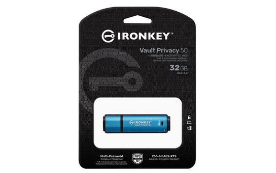 Pendrive, KINGSTON, IronKey Vault Privacy 50 32GB (IKVP50/32GB) Kingston