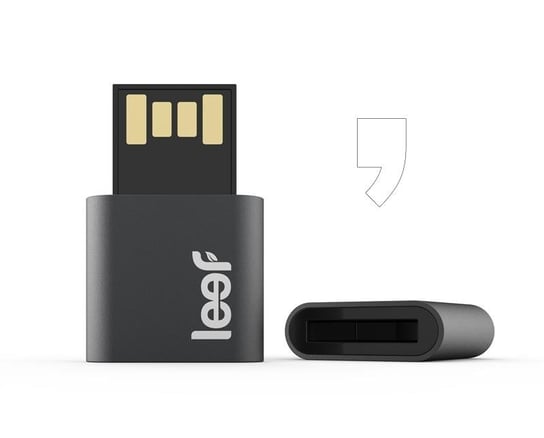 Pendrive LEEF Flash USB 2.0 Fuse, 32GB, czarny Leef