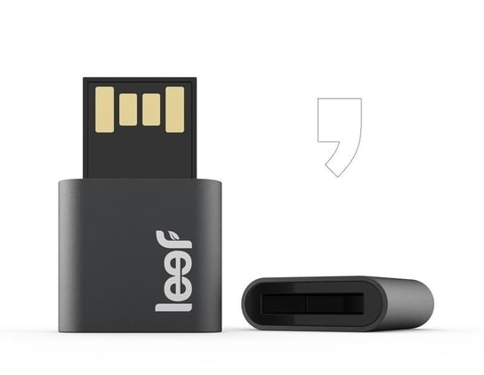 Pendrive LEEF Flash USB 2.0 Fuse, 64GB, czarny Leef