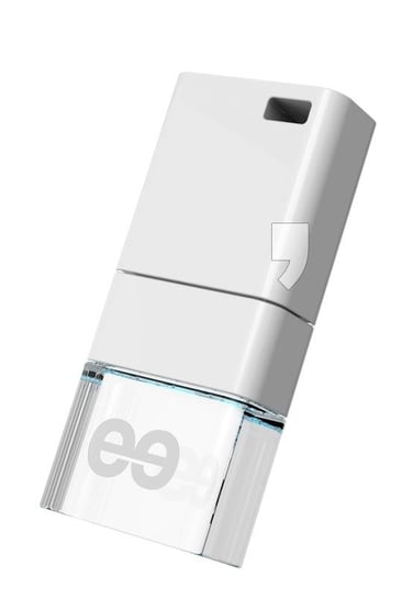 Pendrive LEEF Flash USB Ice Led, 32GB, biały Leef