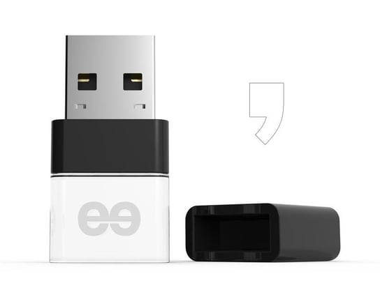 Pendrive LEEF Flash USB Ice Led, 8GB, czarny Leef