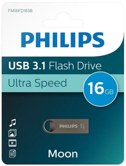 Pendrive PHILIPS Moon Edition, 16 GB, USB 3.1 Philips
