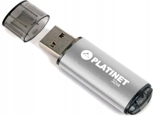 Pendrive Platinet USB 2.0 X-Depo 32GB Srebrny PLATINET