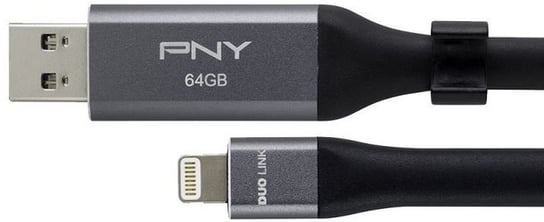 Pendrive PNY Duo-Link Apple P-FDI64GLA02GC-RB, 64 GB, USB 3.0/Lightning PNY
