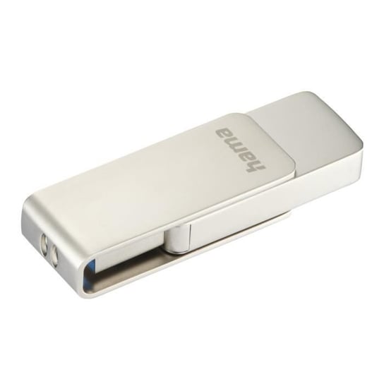 Pendrive "Rotate Pro", USB 3.0, 256GB, 100MB/s, Srebrny Hama