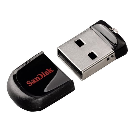 Pendrive SANDISK Cruzer Fit 64 GB, czarny SanDisk