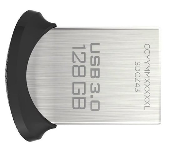 Pendrive SANDISK Cruzer Ultra Fit, 128 GB, USB 3.0 SanDisk